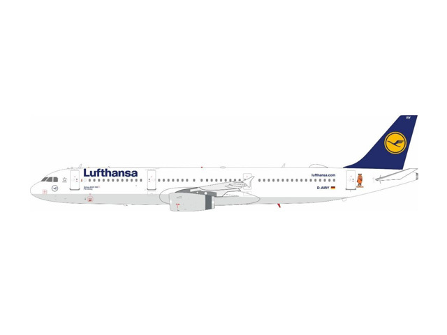 [予約]JFOX MODELS 1/200 (ダイキャスト製) A321-100 Lufthansa D-AIRY