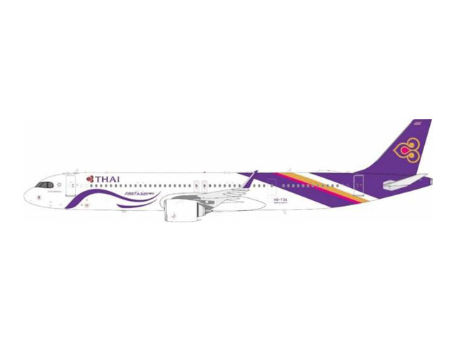 [予約]JFOX MODELS 1/200 (ダイキャスト製) A321-200NX Thai Airways International HS-TOA