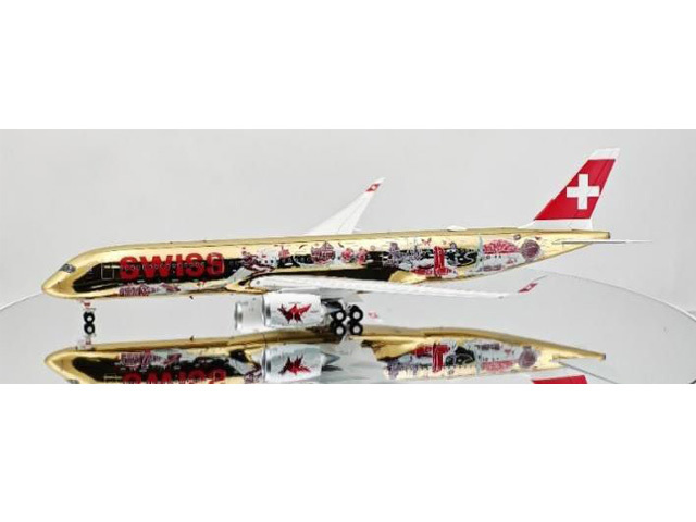 [予約]JFOX MODELS 1/200 (ダイキャスト製) A350-900 SWISS “Wanderlust Livery” HB-IFA
