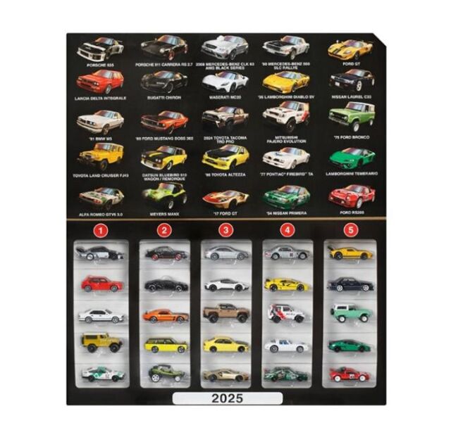 Hot Wheels (ダイキャスト製) ブールバード 25台セット