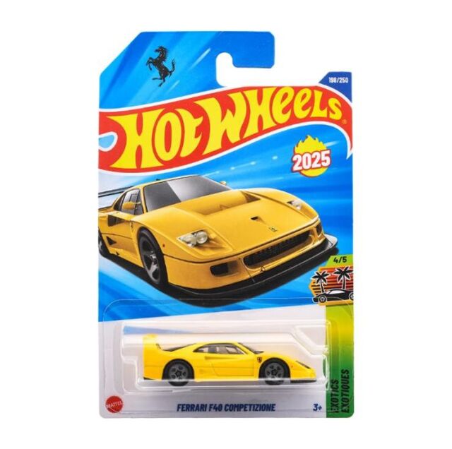 Hot Wheels ベーシックカー フェラーリ F40 コンペティツィオーネ