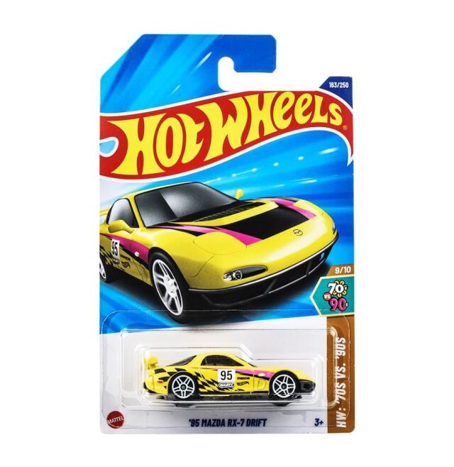 [予約]Hot Wheels ベーシックカー '95 マツダ RX-7 ドリフト