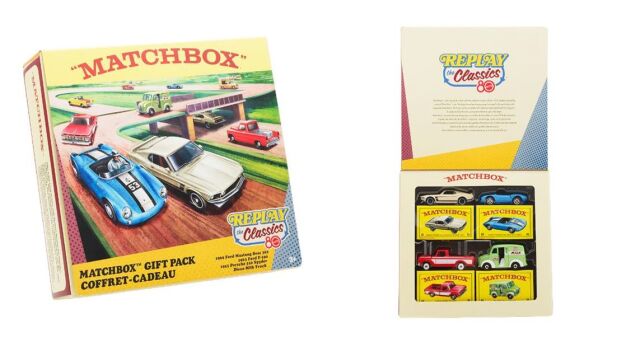 MATCHBOX マテル80周年 4パック