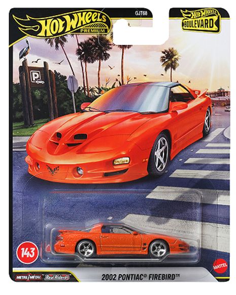 Hot Wheels  (ダイキャスト製) ブールバード 2002 ポンティアック ファイヤーバード