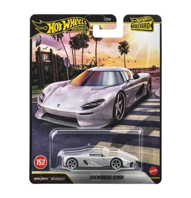 [予約]Hot Wheels  (ダイキャスト製) ブールバード ケーニグセグ CC850
