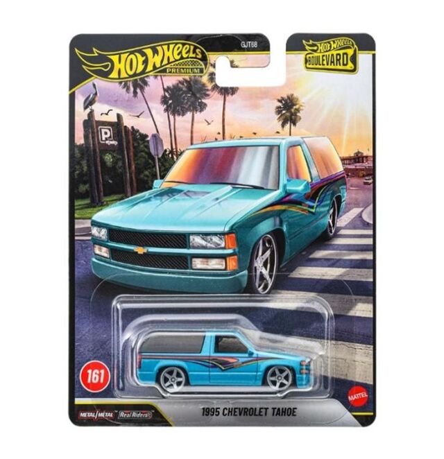 Hot Wheels 1/64 (ダイキャスト製) ブールバード 1995 シボレー タホ