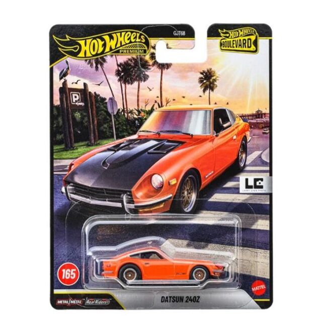 [予約]Hot Wheels 1/64 (ダイキャスト製) ブールバード ダットサン 240Z