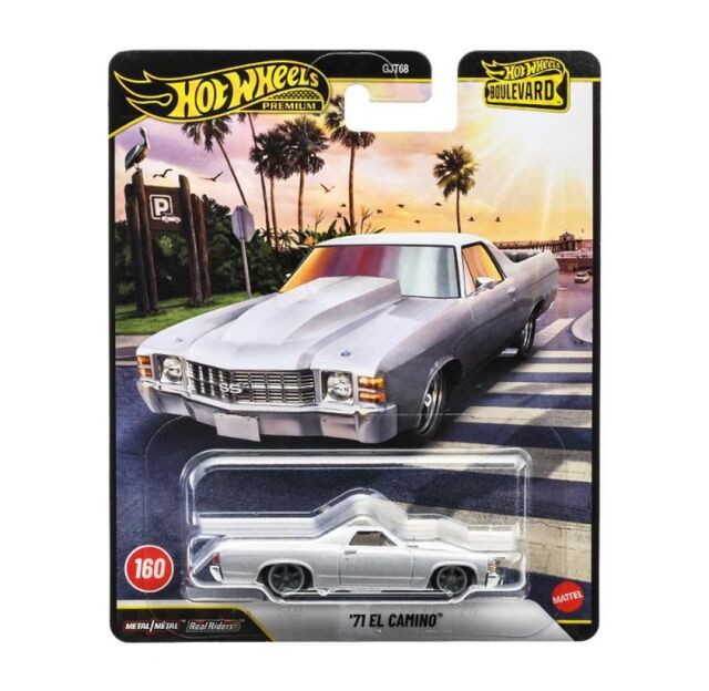 [予約]Hot Wheels 1/64 (ダイキャスト製) ブールバード '71 エルカミーノ