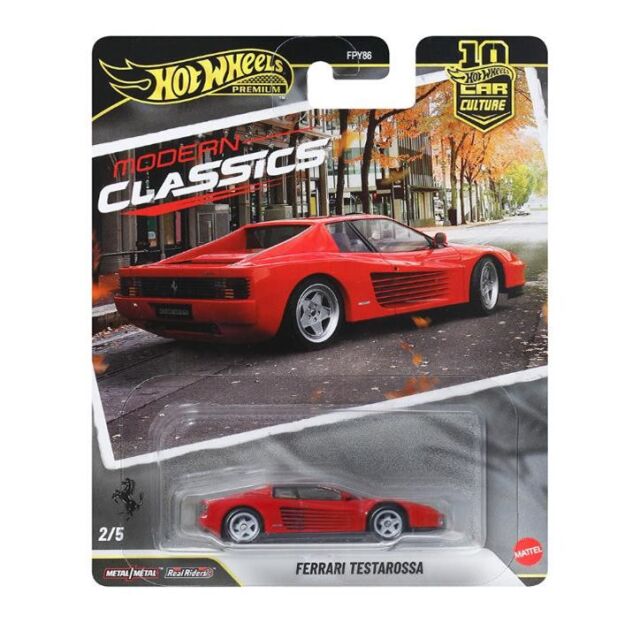 [予約]Hot Wheels 1/64 (ダイキャスト製) カーカルチャー モダン・クラシックス フェラーリ テスタロッサ
