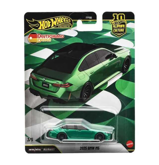 [予約]Hot Wheels 1/64 (ダイキャスト製) カーカルチャー ドイチュラント デザイン 2025 BMW M5