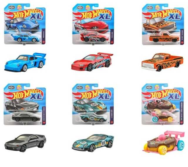 Hot Wheels (ダイキャスト製) XL ベーシックカー アソート