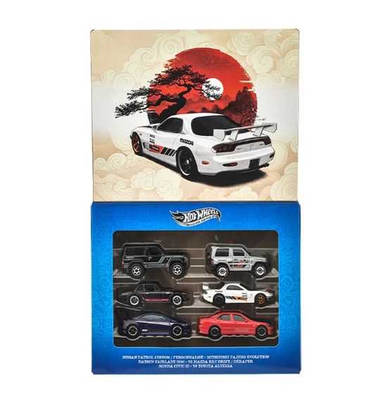 [予約]Hot Wheels  (ダイキャスト製) ストリート・オブ・ジャパン マルチパック
