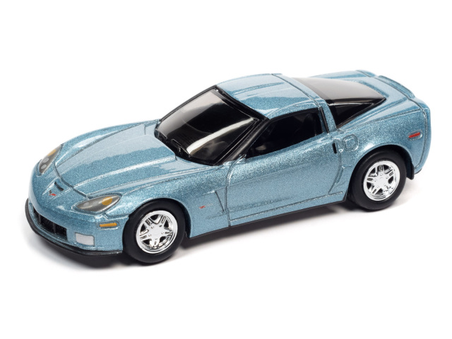Johnny Lightning（ジョニーライトニング） 1/64 2012 シェビー コルベット Z06 カーライルブルーメタリック