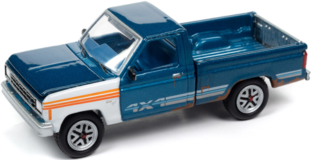 Johnny Lightning（ジョニーライトニング）1/64 1984 フォード レンジャー ブルー／ホワイト