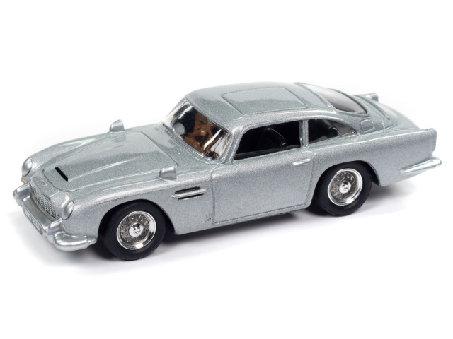 Johnny Lightning（ジョニーライトニング）1/64 ジェームズ ボンド アストン マーティン DB5 シルバー "007 ゴールデンアイ"