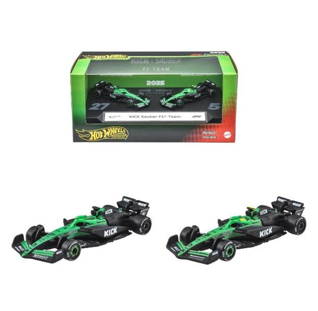 Hot Wheels 1/64 (ダイキャスト製) プレミアム レース 2パックアソート