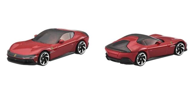 Hot Wheels 1/64 (ダイキャスト製) ベーシックカー フェラーリ 12