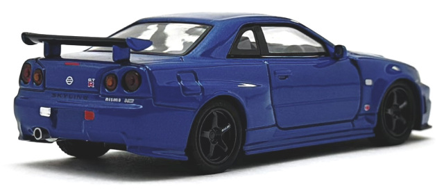 京商オリジナル 1/64 (ダイキャスト製) [MOTN] ニスモ R34 GT-R