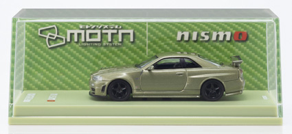 京商オリジナル 1/64 (ダイキャスト製) [MOTN] ニスモ R34 GT-R Z-tune