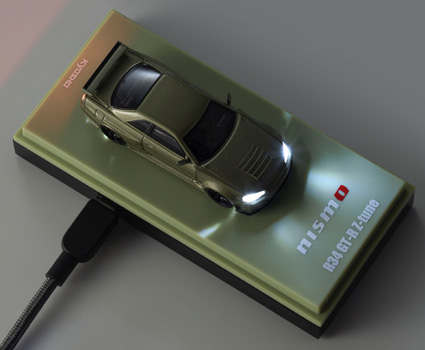 京商オリジナル 1/64 (ダイキャスト製) [MOTN] ニスモ R34 GT-R Z-tune