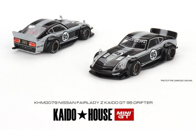 MINI GT 1/64 (ダイキャスト製) Nissan フェアレディ Z Kaido GT 95 ドリフター V1(右ハンドル)