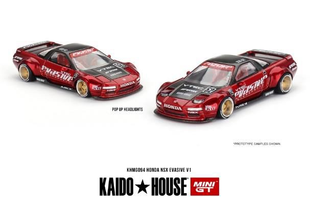 MINI GT 1/64 ホンダ NSX Evasive V1(左ハンドル)
