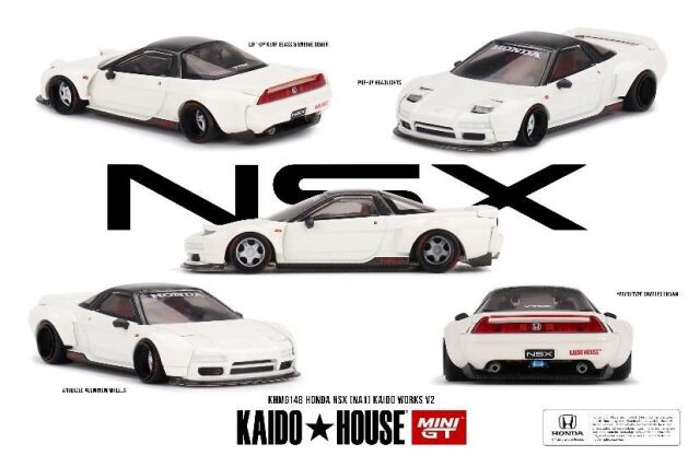 MINI GT 1/64 (ダイキャスト製) ホンダ NSX (NA1) KAIDO WORKS V2(左ハンドル)