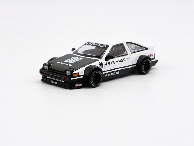 MINI GT 1/64 (ダイキャスト製) Toyota AE86 スプリンタートレノ Kaido