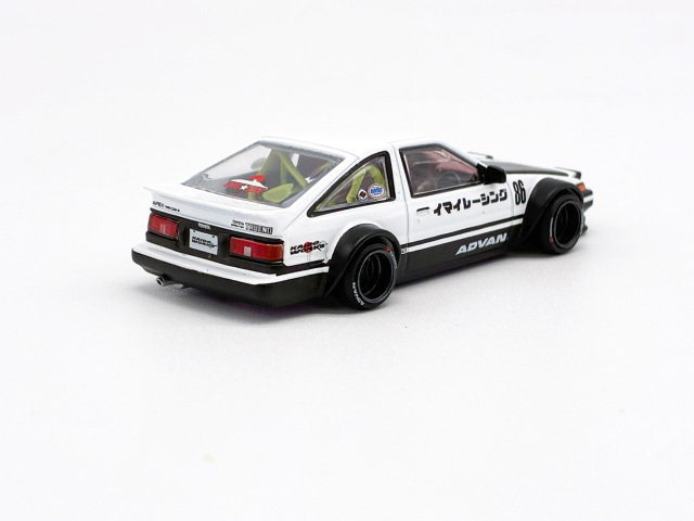 MINI GT 1/64 (ダイキャスト製) Toyota AE86 スプリンタートレノ Kaido