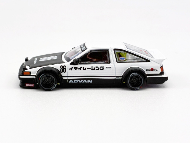 MINI GT 1/64 (ダイキャスト製) Toyota AE86 スプリンタートレノ Kaido