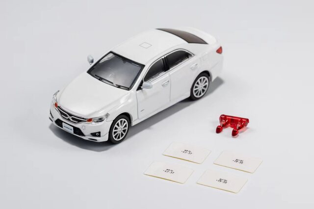 予約]ゲインコーププロダクツ 1/64 トヨタ MARK X (RHD) 覆面パトカー