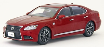 京商オリジナル 1/43 レクサス LS460 F SPORT （レッドマイカ）