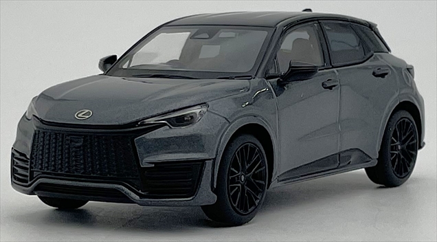 [予約]京商オリジナル 1/43 (ダイキャスト製) LEXUS LEXUS LBX MORIZO RR (ソニッククロム／ブラック)