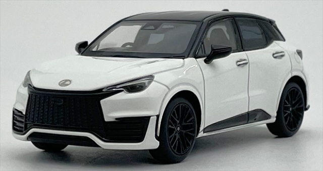 [予約]京商オリジナル 1/43 (ダイキャスト製) LEXUS LEXUS LBX MORIZO RR (ホワイトノーヴァガラスフレーク／ブラック)