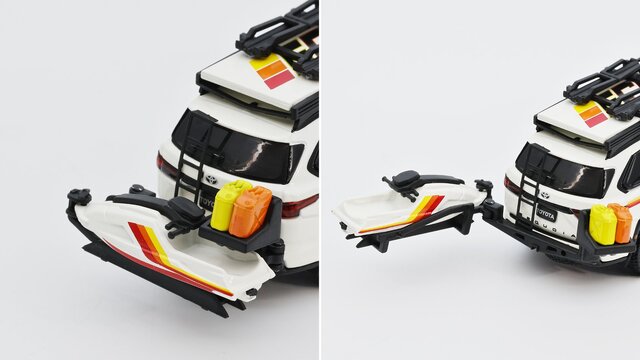 ゲインコーププロダクツ 1/64 (ダイキャスト製) トヨタ Sequoia TRD