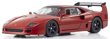 京商オリジナル 1/18 (ダイキャスト製) フェラーリ F40 ライトウェイト LMウイング (レッド) ※リニューアル再生産