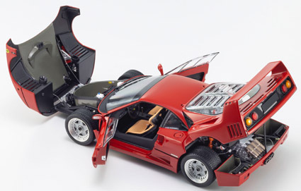 京商オリジナル 1/18 (ダイキャスト製) フェラーリ F40 ライトウェイト