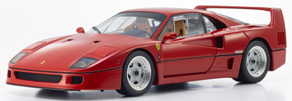 [予約]京商オリジナル 1/18 (ダイキャスト製) フェラーリ F40 ライトウェイト "ナイジェル・マンセル" (レッド)