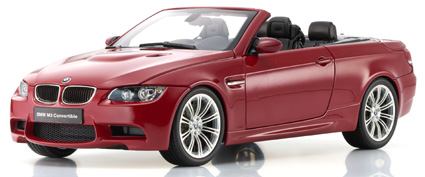[予約]京商オリジナル 1/18 (ダイキャスト製) BMW M3 (E93M) コンバーチブル (メルボルンレッド)