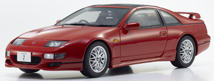 京商オリジナル samurai シリーズ 1/18 (レジン製) 日産 フェアレディ Z (Z32) バージョンR 2by2 (レッド)