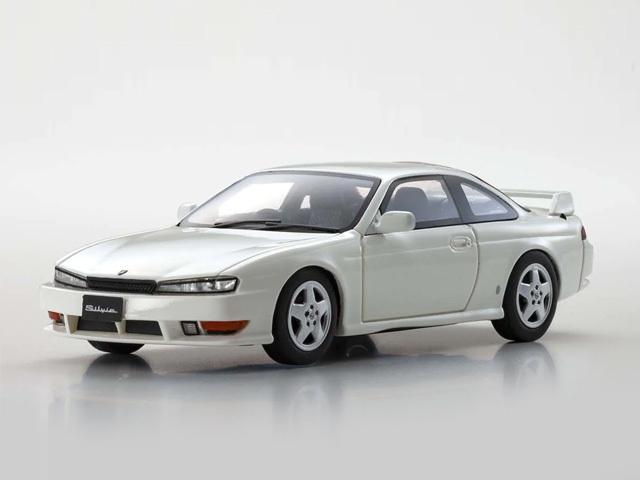 京商オリジナル 1/43 日産 シルビア K's (S14) (ホワイト)限定 1,000