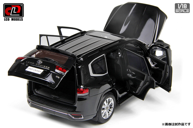 予約]LCD MODELS 1/18 (ダイキャスト製) ランドクルーザー300 ZX