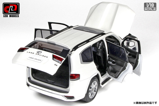 1/18~さくらページ 1/18 ランドクルーザー300 ZX グレー【LCD18013ZXGR:6971631022676】