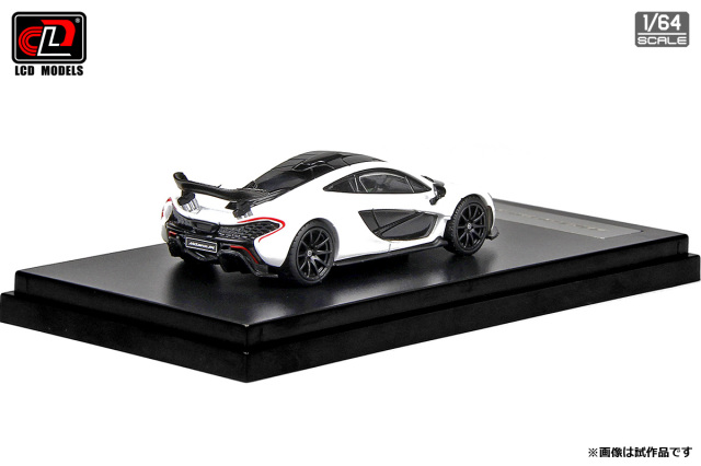 LCD MODELS 1/64 (ダイキャスト製) マクラーレン P1 ホワイト