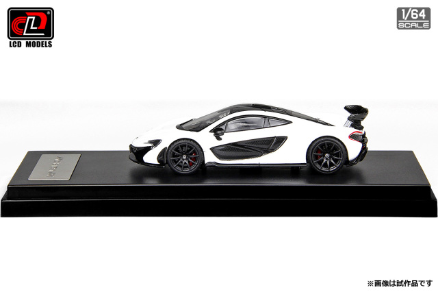 LCD MODELS 1/64 (ダイキャスト製) マクラーレン P1 ホワイト