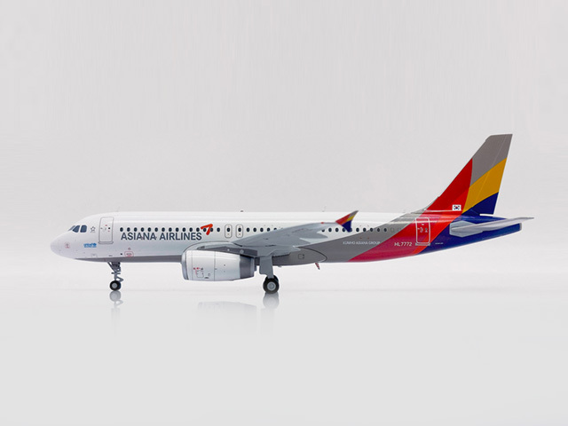 JC WINGS 1/200 (ダイキャスト製) A320 アシアナ航空 HL7772