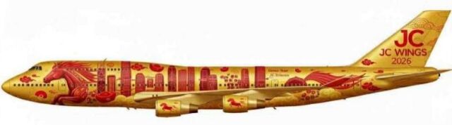 [予約]JC WINGS 1/400 (ダイキャスト製) 747-400 JC Wings Fantasy Model Year of Horse "JC Wings 2026"
