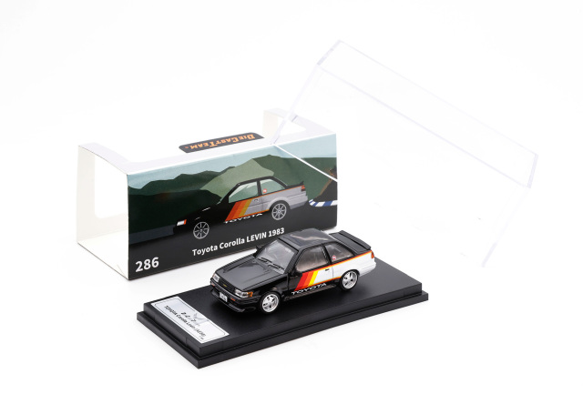 ダイキャストチーム 1/64 (ダイキャスト製) Toyota Corolla LEVIN (RHD