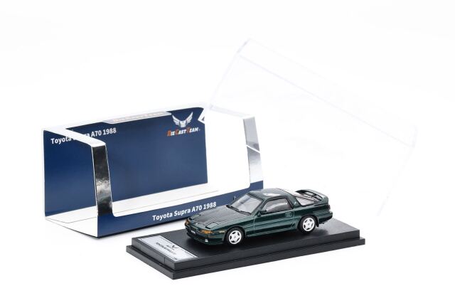 [予約]ダイキャストチーム 1/64 (ダイキャスト製) Toyota Supra (A70)  グリーン