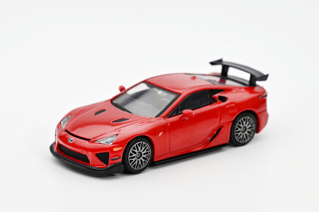 [予約]ダイキャストチーム 1/64 (ダイキャスト製) Lexus LFA (LHD) Nurburgring Edition レッド